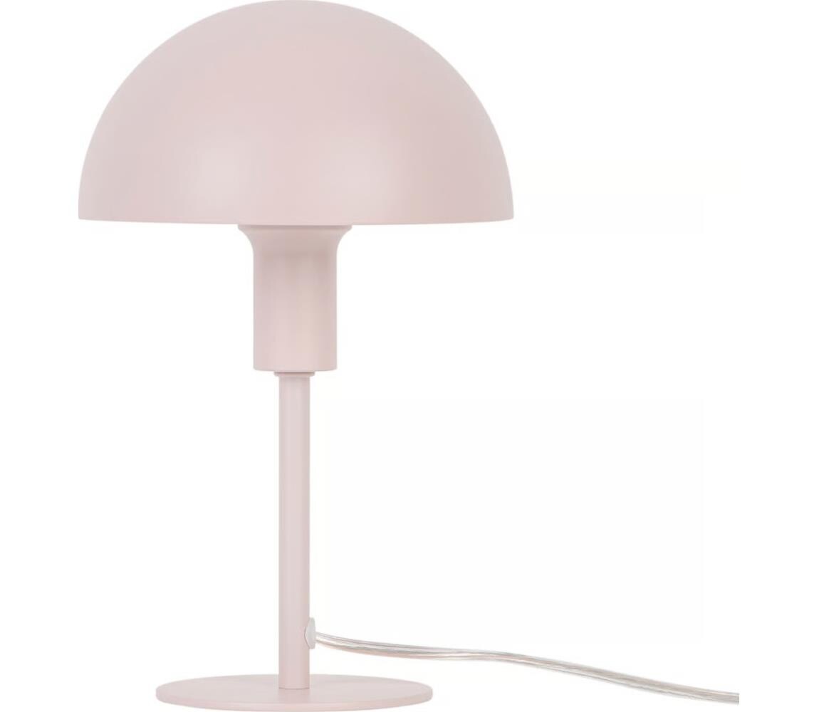 Nordlux Nordlux - Stolní lampa ELLEN 1xE14/40W/230V růžová