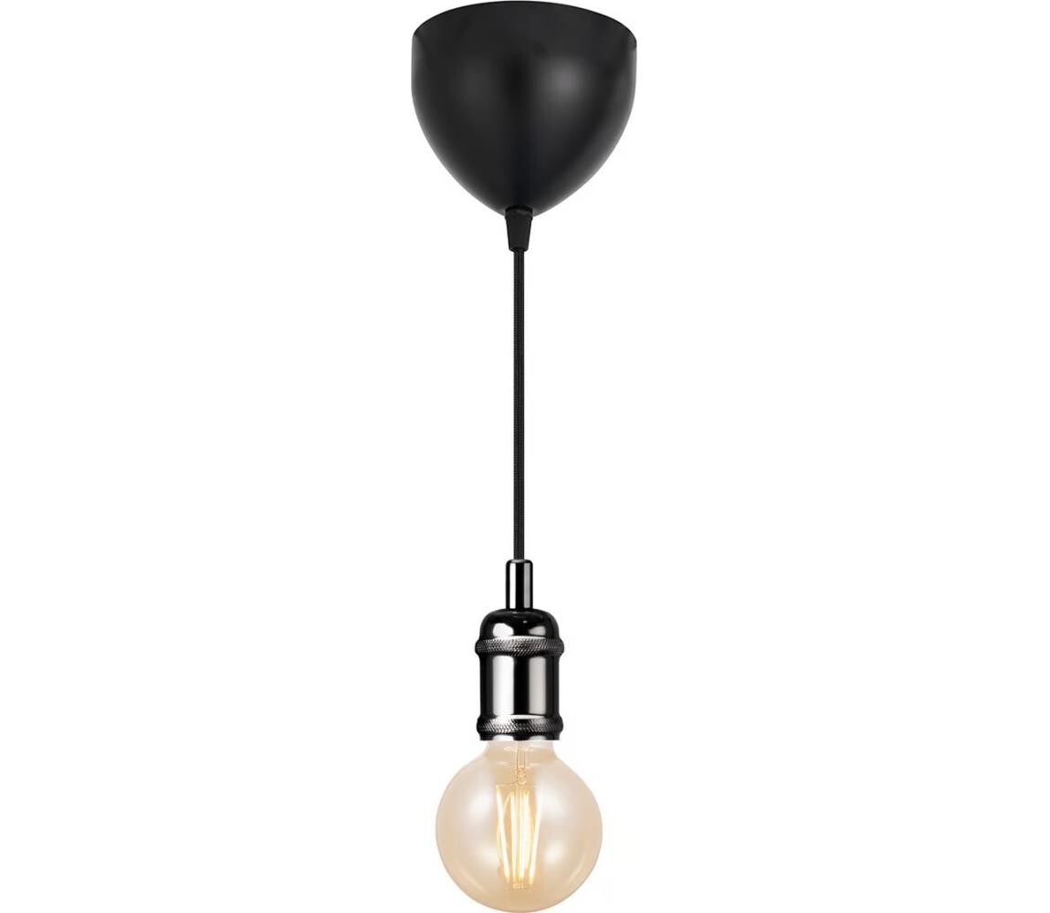 Nordlux Nordlux - Napájecí kabel AVRA 1xE27/60W/230V černá