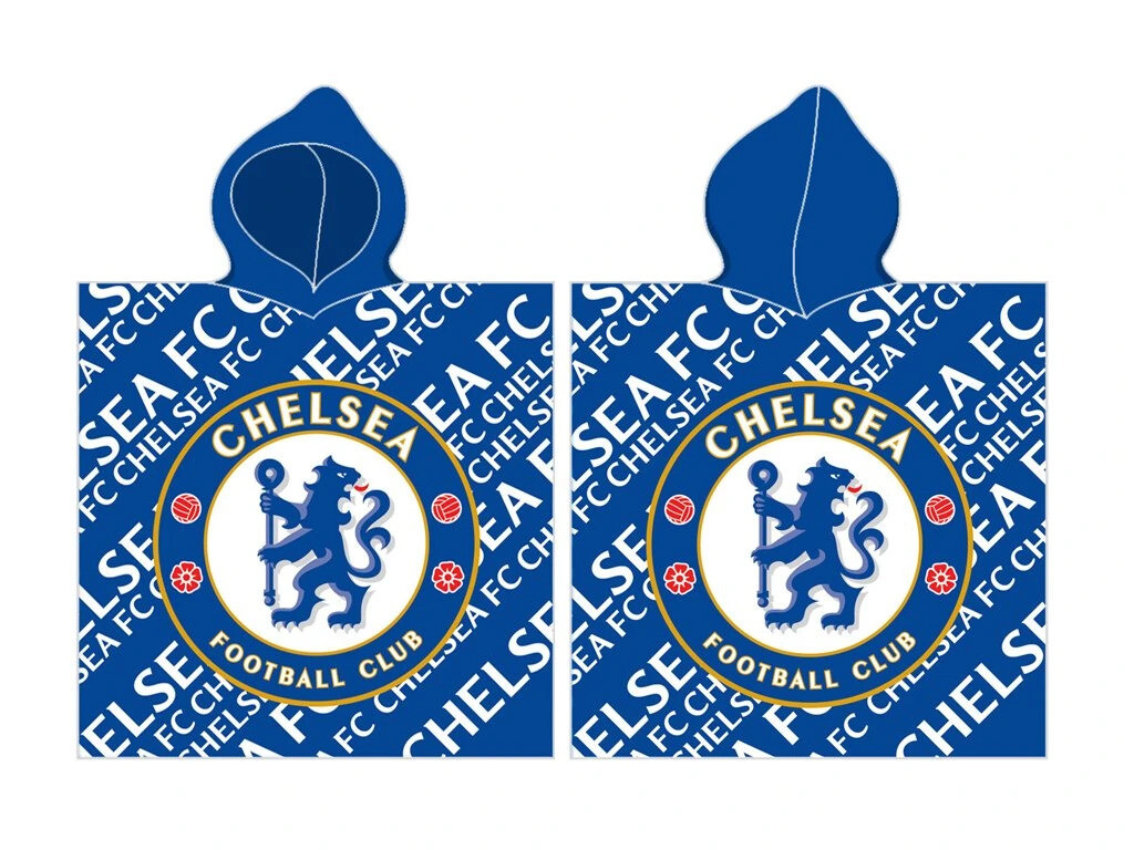 Carbotex Dětské pončo 60x120 cm - Chelsea FC