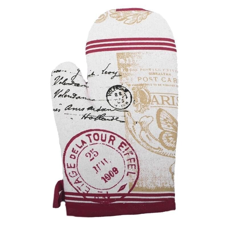 Chňapka kuchyňská, Paris Vintage, bordová