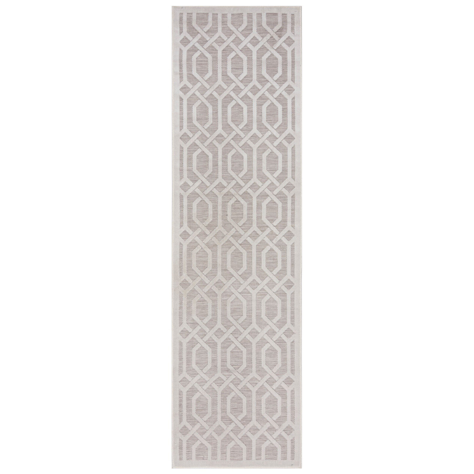Běhoun Piatto Mondo Natural – na ven i na doma - 66x230 cm Flair Rugs