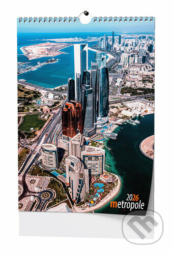Metropole 2026 - nástěnný kalendář - Baloušek