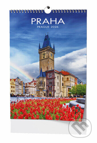 Praha 2026 - nástěnný kalendář - Baloušek