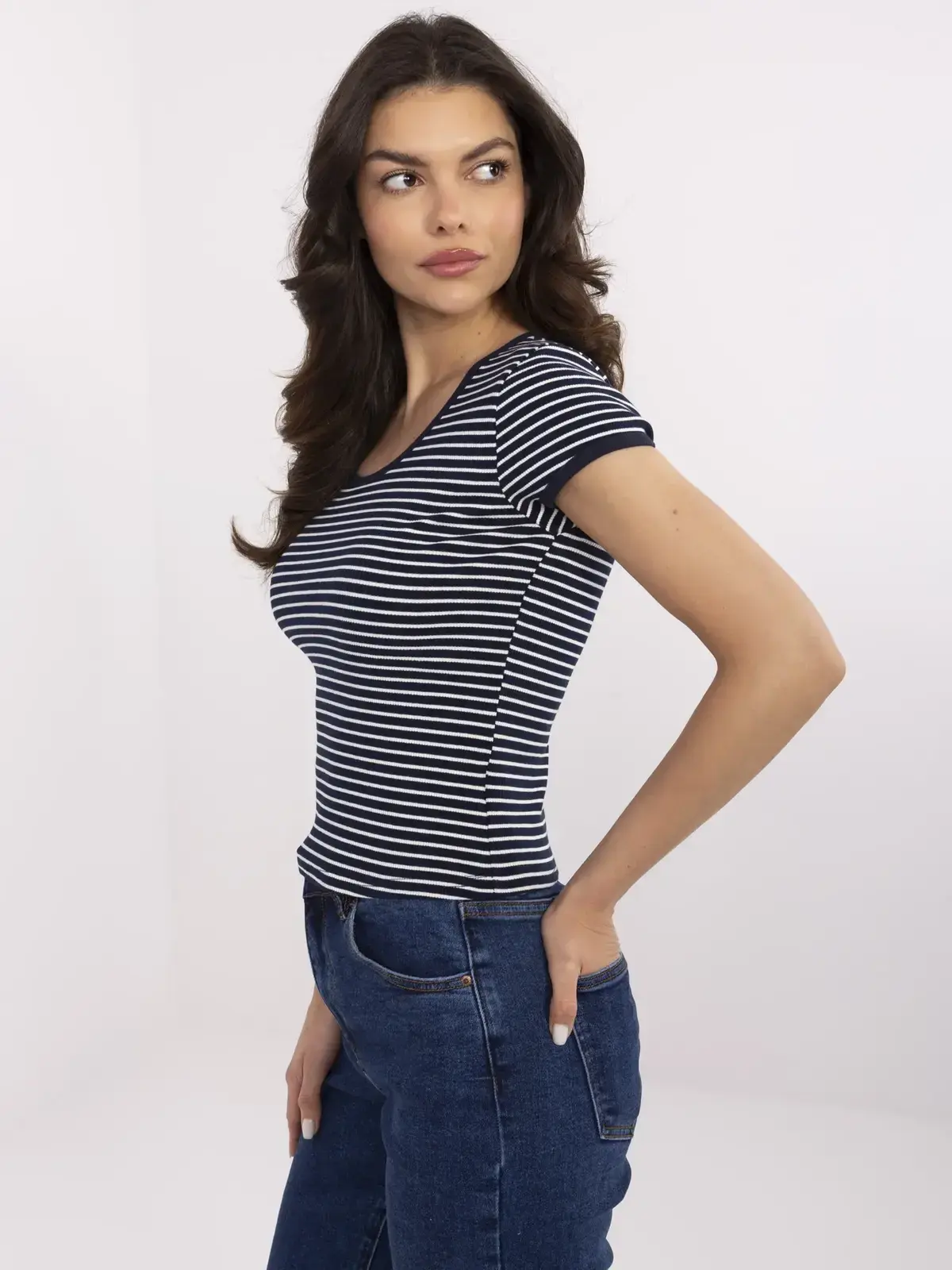 Blouse-NM-BZ-R61850.34-navy blue