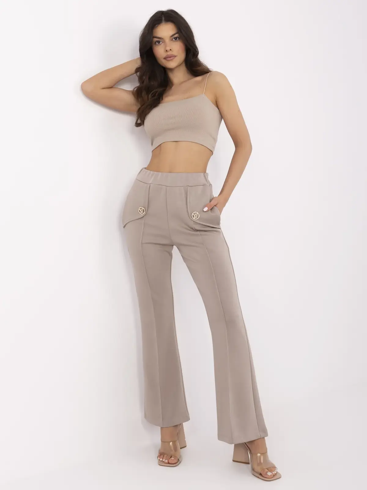 Pants-DHJ-SP-20518.12-dark beige
