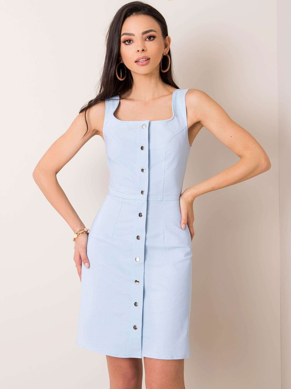 Dress-LK-SK-507664.65-Light Blue