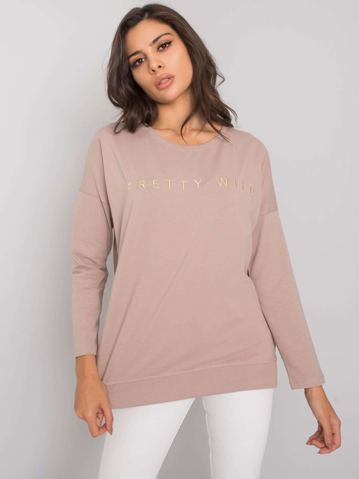 Blouse-RV-BZ-7193.13P-dark beige