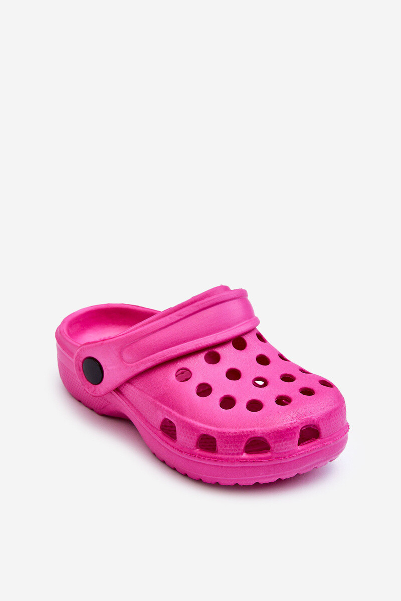 WJ1 Dětská pěna Crocs Slides Růžové Percy