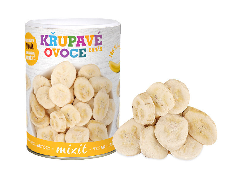 Mixit Křupavé ovoce - Banán 130g