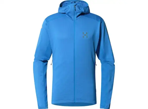 Haglöfs L.I.M Mid Multi Hood pánská mikina s kapucí modrá vel. L