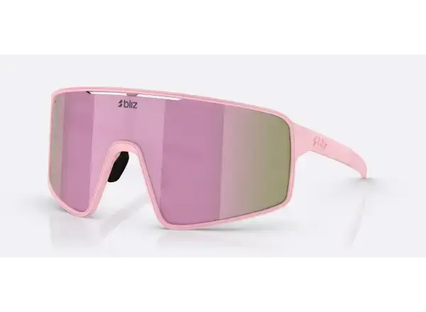 Bliz P001 sluneční brýle Matte Powder Pink/Brown Rosé Multi vel. L