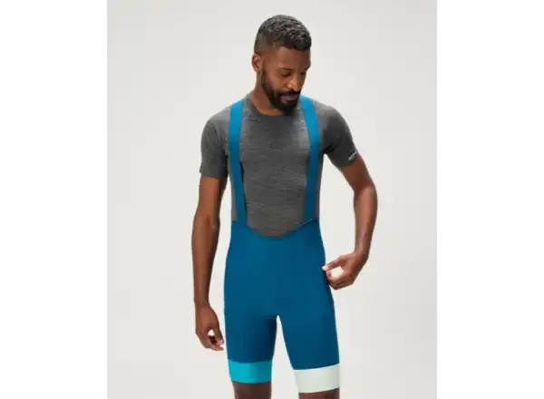 Endura Loop pánské cyklistické kraťasy s laclem Barra Blue vel. XL