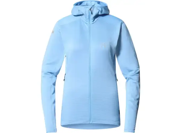 Haglöfs L.I.M Mid Multi Hood dámská mikina s kapucí světle modrá vel. M