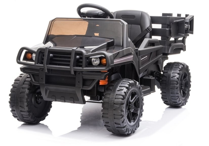 mamido Dětské elektrické autíčko Farmer černé