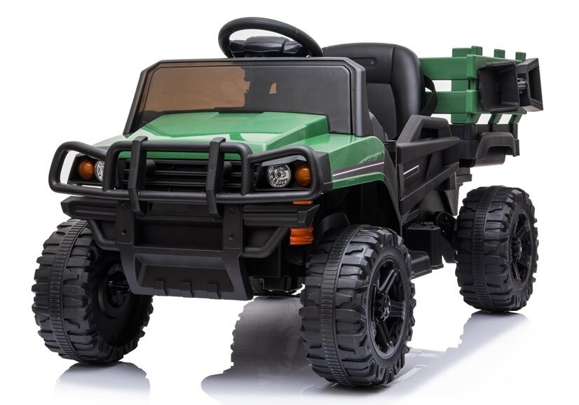 mamido Dětské elektrické autíčko Farmer zelené