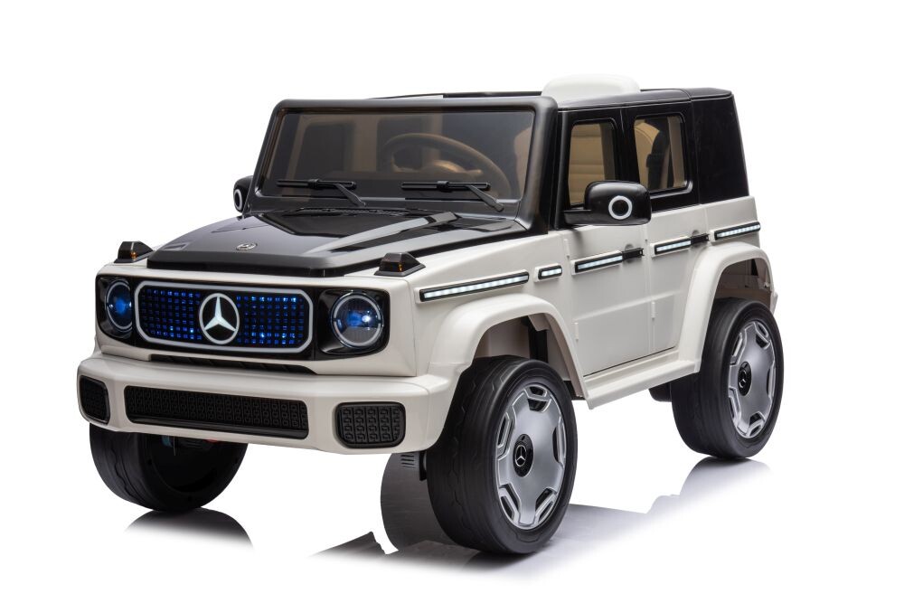 mamido Dětské elektrické autíčko Mercedes EQG 4x4 bílé