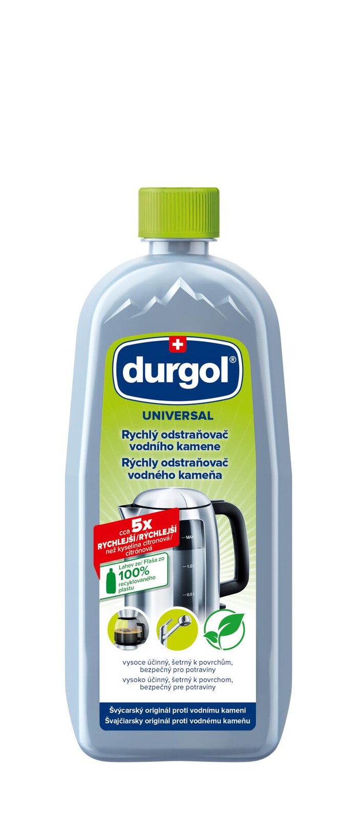 Odvápňovač Durgol UNIVERSAL - snadno biologicky odbouratelný, bez barviv, 750 ml