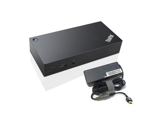 Dokovací stanice Lenovo 40A9 + Originální adaptér Lenovo + Propojovací kabel USB-C