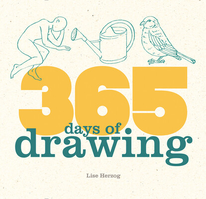 365 Days of Drawing -  (Herzog Lise)(Pevná vazba)