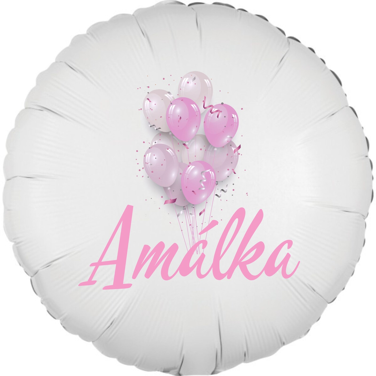 Amálka - balónek se jménem - Balonky.cz