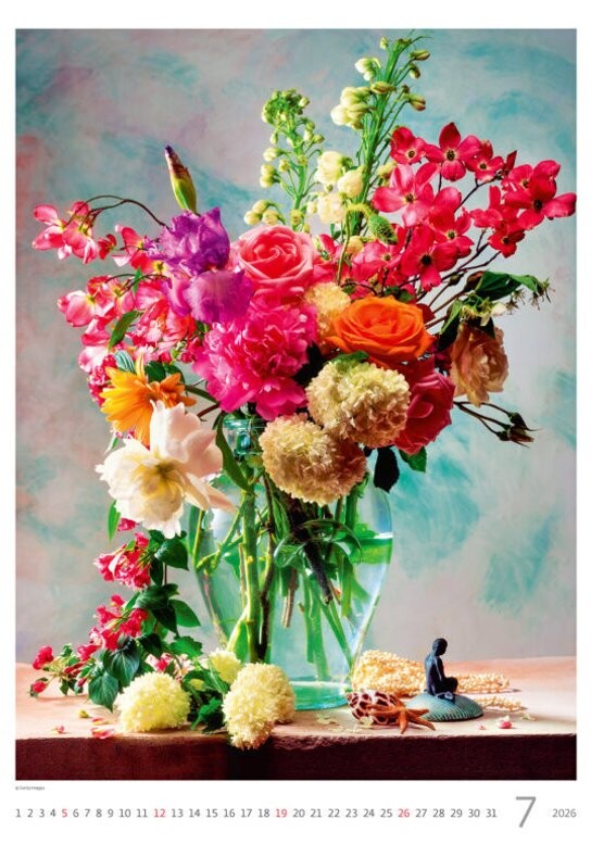 Magic Flowers 2026 - nástěnný kalendář