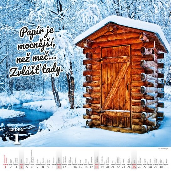 Kadibudky 2026 - nástěnný kalendář