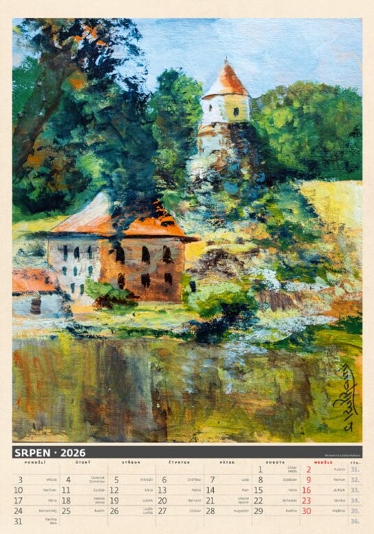 Ladislav Kulhavý 2026 - nástěnný kalendář