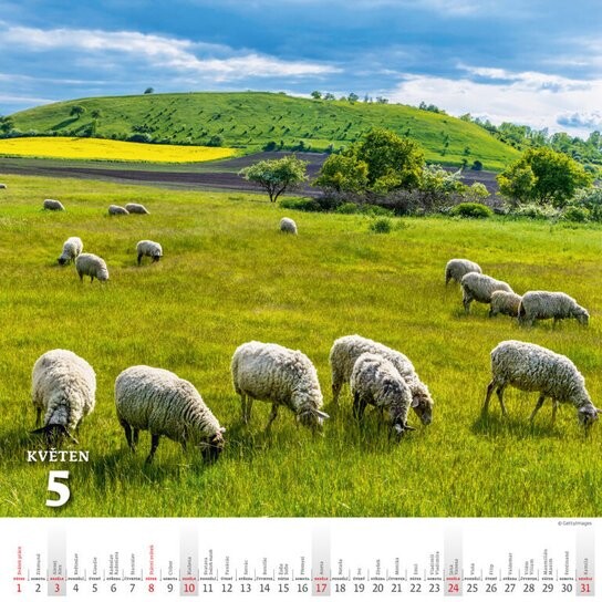 Krásy venkova 2026 - nástěnný kalendář