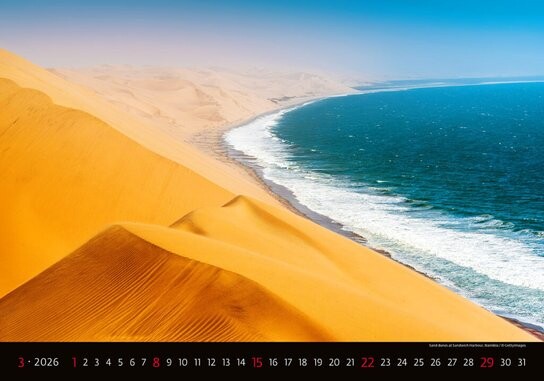 Landscapes 2026 - nástěnný kalendář