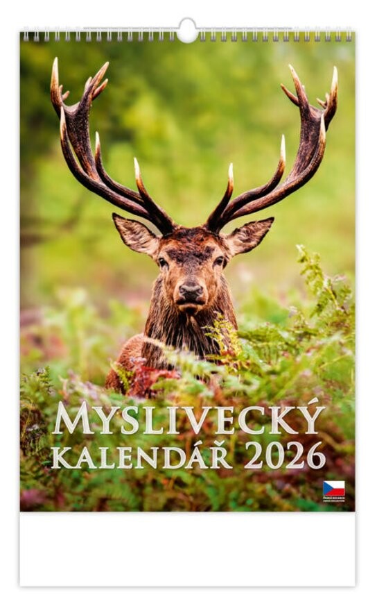 Myslivecký kalendář 2026 - nástěnný kalendář