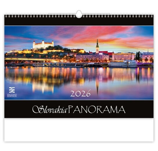 Slovakia Panorama 2026 - nástěnný kalendář