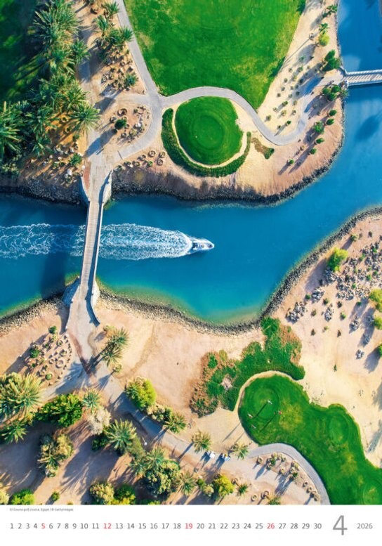 World from Above 2026 - nástěnný kalendář