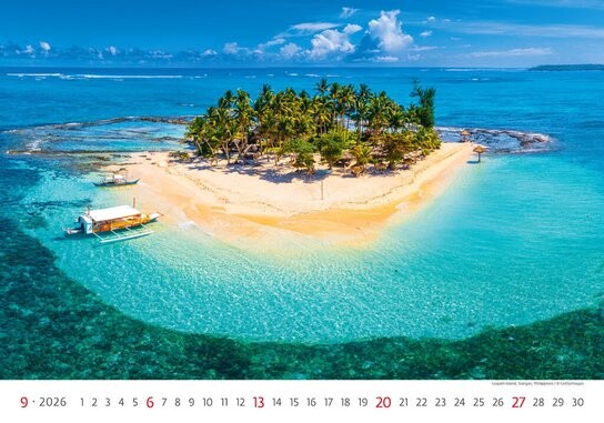 Sea 2026 - nástěnný kalendář