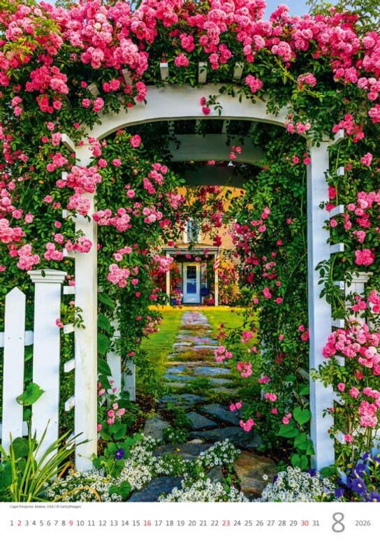 Romantic Corners 2026 - nástěnný kalendář