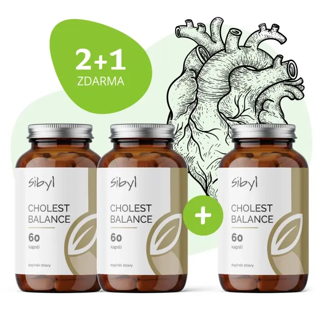 CholestBalance SIBYL 60 cps 2 + 1 zdarma