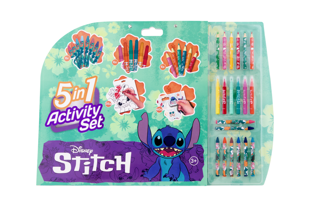 Malovací sada 5v1 Stitch - Alltoys Canenco