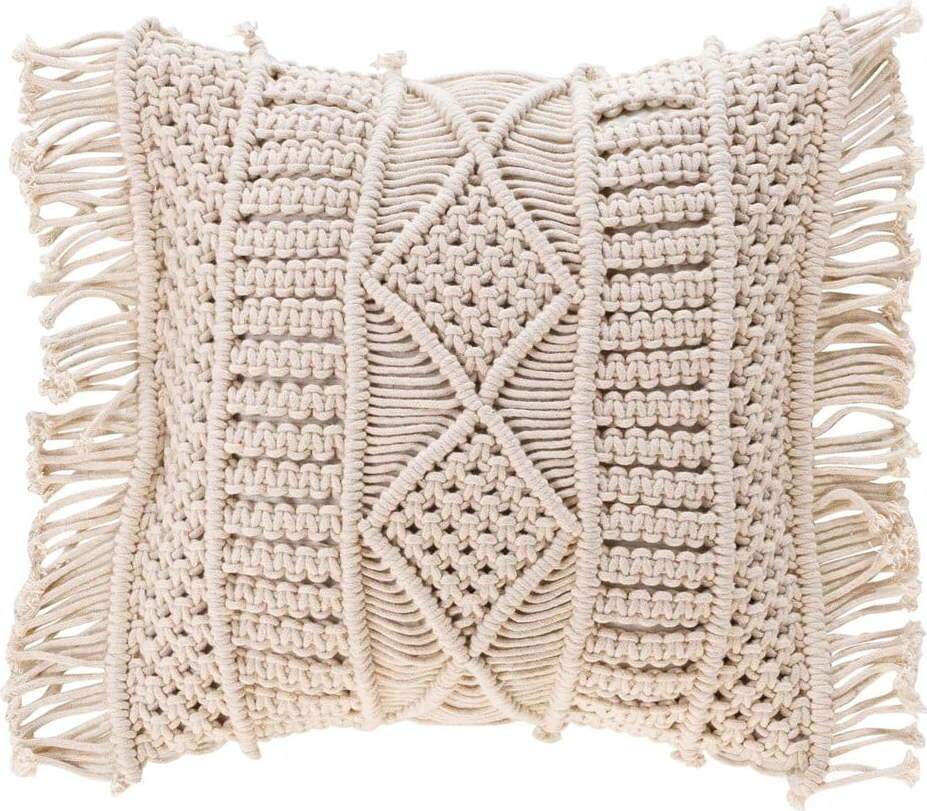 Dekorační polštář 40x40 cm Macralina – douceur d'intérieur