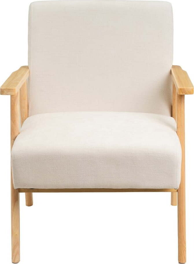 Bílé žinylkové křeslo Vintage – Casa Selección