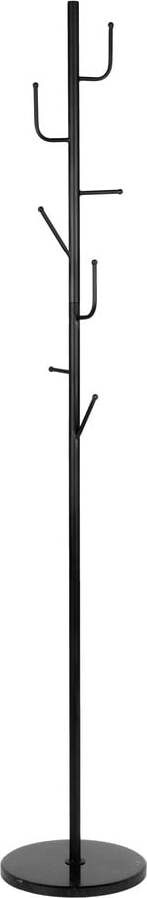 Černý kovový věšák ø 29x170 cm Twiggy – White Label