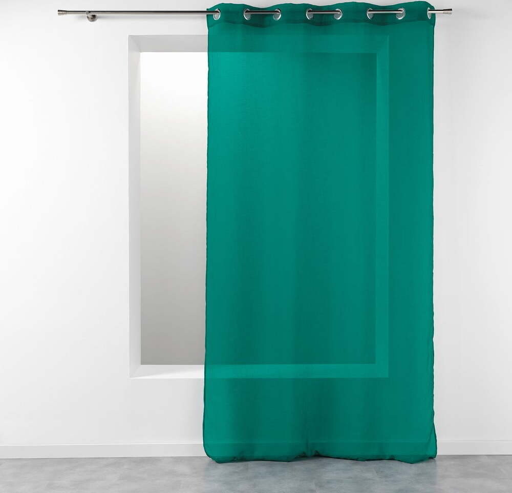 Zelená záclona 140x280 cm Telma – douceur d'intérieur