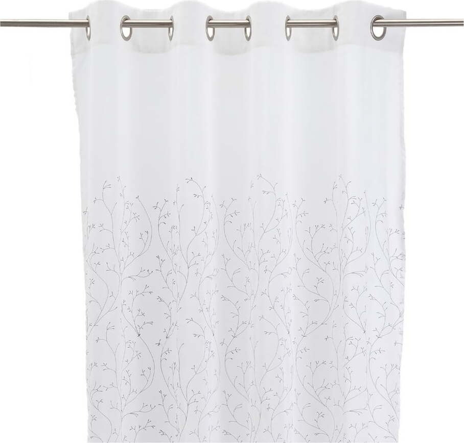 Bílo-šedá záclona 140x260 cm Grow – Casa Selección
