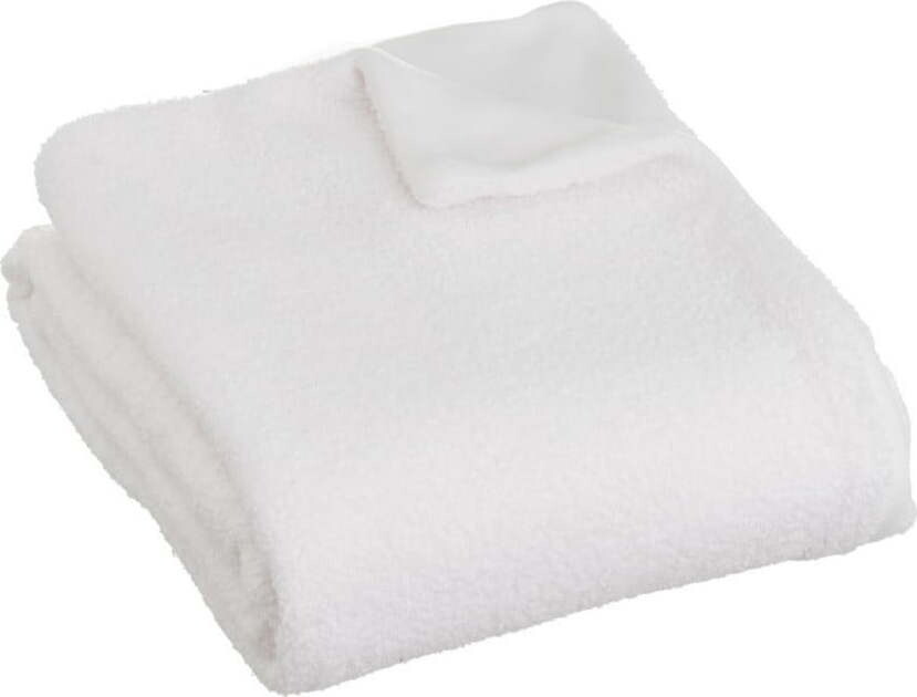 Bílá deka s beránkem 130x160 cm Sherpa Bouclé – Casa Selección