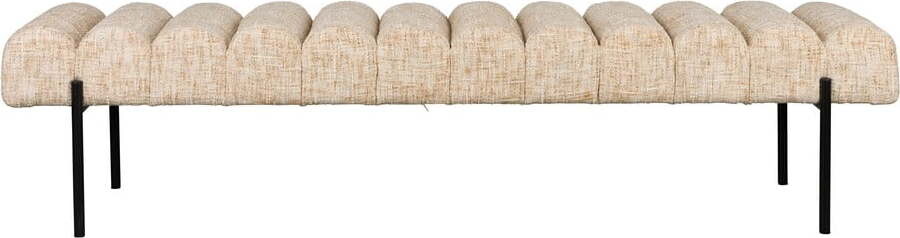 Béžová lavice Jethro – White Label