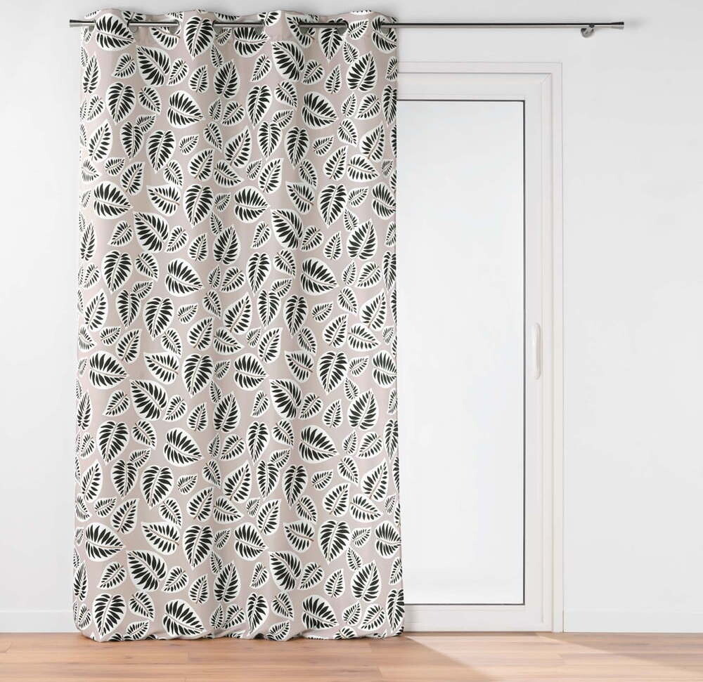 Černý/béžový závěs 140x260 cm Alma – douceur d'intérieur