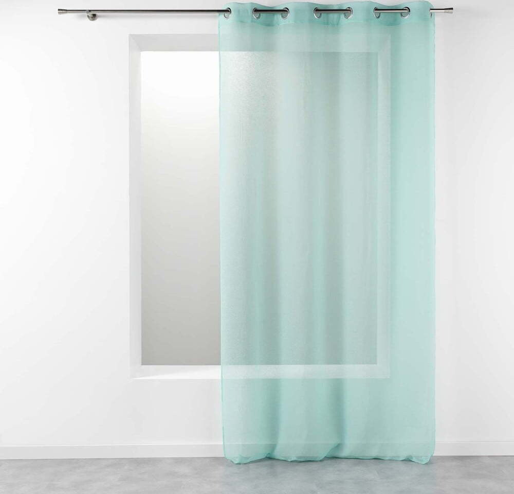 Záclona v mentolové barvě 140x280 cm Telma – douceur d'intérieur