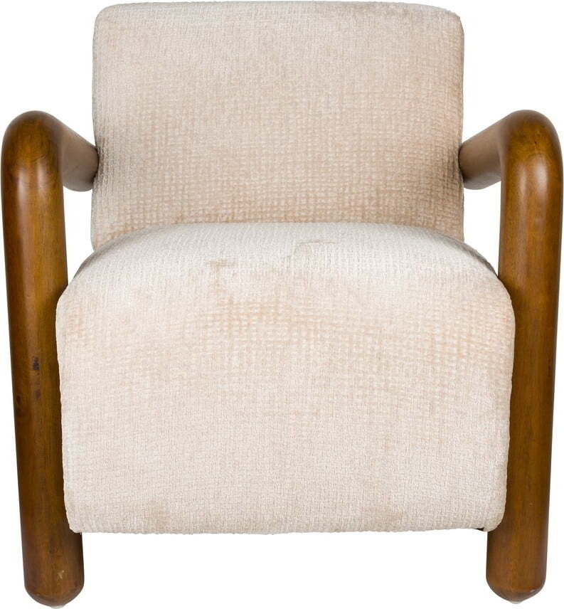 Béžové křeslo Robinson – Dutchbone