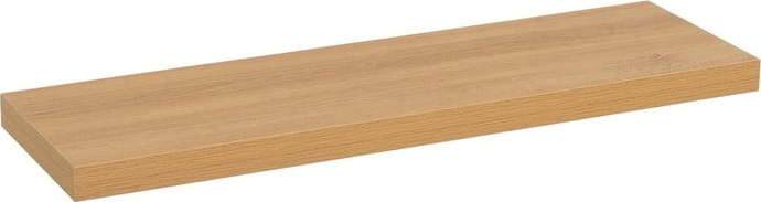 Police v dekoru dubu v přírodní barvě 80 cm Estantes – Casa Selección