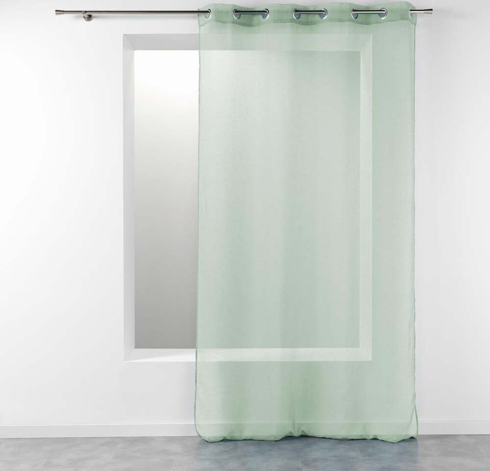 Světle zelená záclona 140x280 cm Telma – douceur d'intérieur
