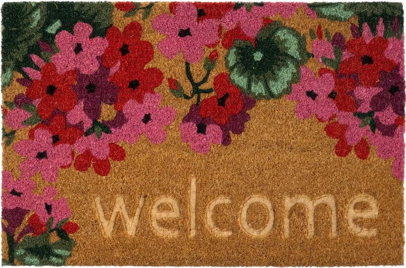 Rohožka z kokosového vlákna 40x60 cm Geranio – Casa Selección