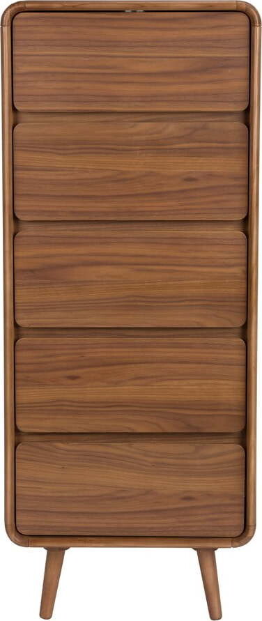 Hnědá komoda z jasanového dřeva 45x112x40 cm Rise – Zuiver